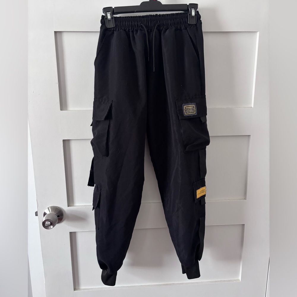 Black Cargo Pants